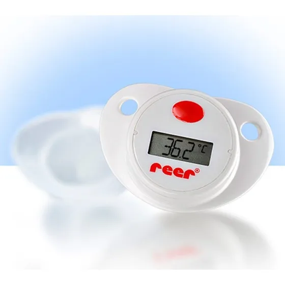 reer Schnuller-Fieberthermometer wei/rot