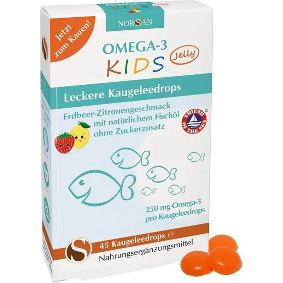 NORSAN Omega-3 Kids Jelly 120 Stück