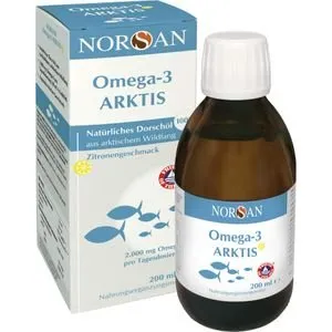 NORSAN Omega-3 Arktis 200 ml mit Zitronengeschmack