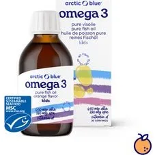 Arctic Blue Omega-3 DHA/EPA Fischl mit Vitamin D3 fr Kinder (150 ml)