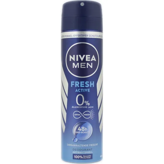 Nivea Men Deo Spray Fresh Active 48h 150 ml