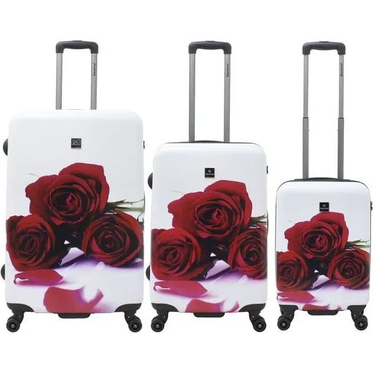 Saxoline Spinner 4 Rollen TSA Rot Rosen S/M/L