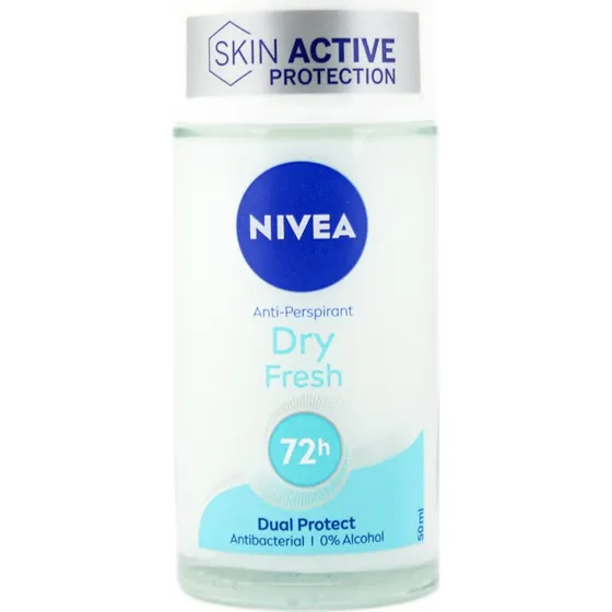 Nivea Dry Fresh Dual Protect 72h Anti-Perspirant Roll-On 50ml