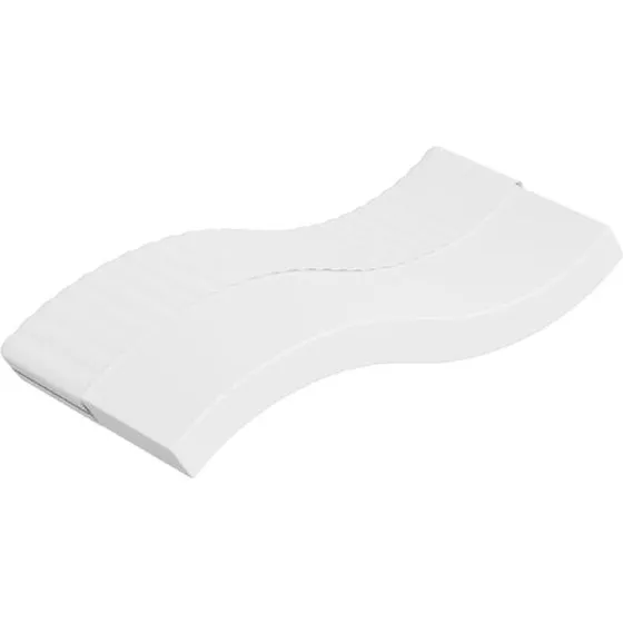 vidaXL Matratze Schaumstoff Mittelweich 70x200 cm