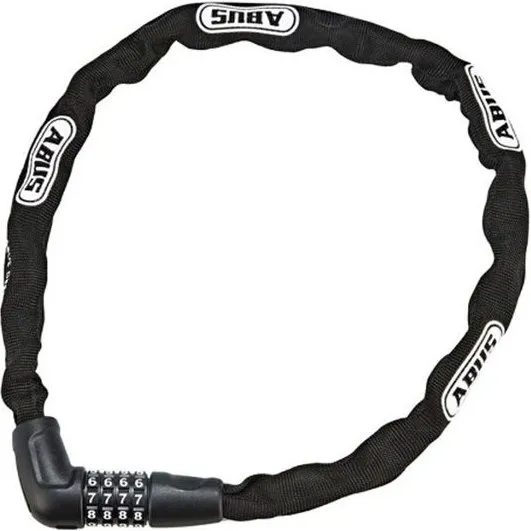 Abus 5805C Kettenschloss 75 cm schwarz