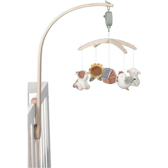 Little Dutch Musik-Mobile Little Farm aus Holz