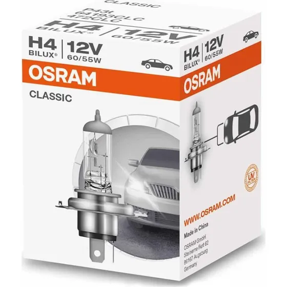 OSRAM H4 12V 60/55W P43t Classic