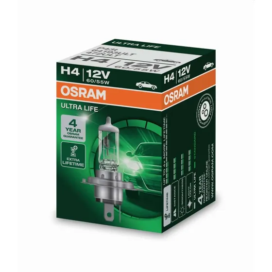 Osram H4 60/55W ULTRA LIFE P43t (1 Stck)