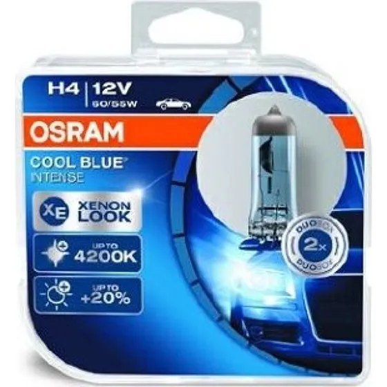 Osram H4 Cool Blue Intense 64193CBN Next Generation Duo-Box (2 Stck)