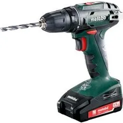 Metabo BS 18 Akku-Bohrschrauber 18V mit 2x 1,5 Ah Akkus