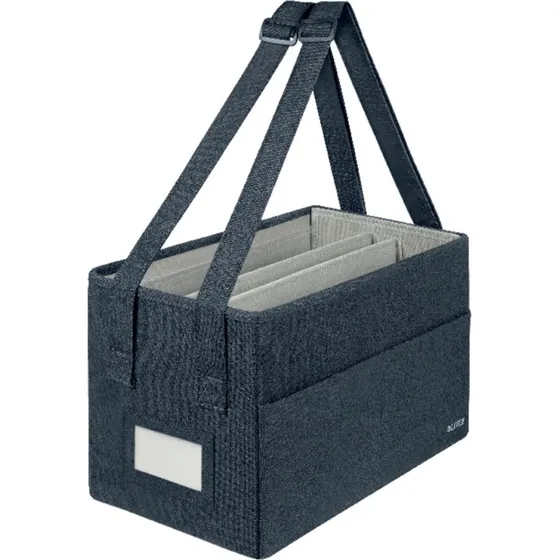 Leitz Desk Sharing Aufbewahrungstasche, samtgrau, 355 x 200 x 210 mm