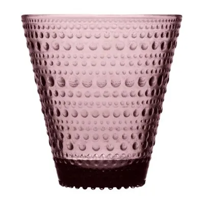 Iittala Kastehelmi Wasserglas 300 ml violett (2er-Set)