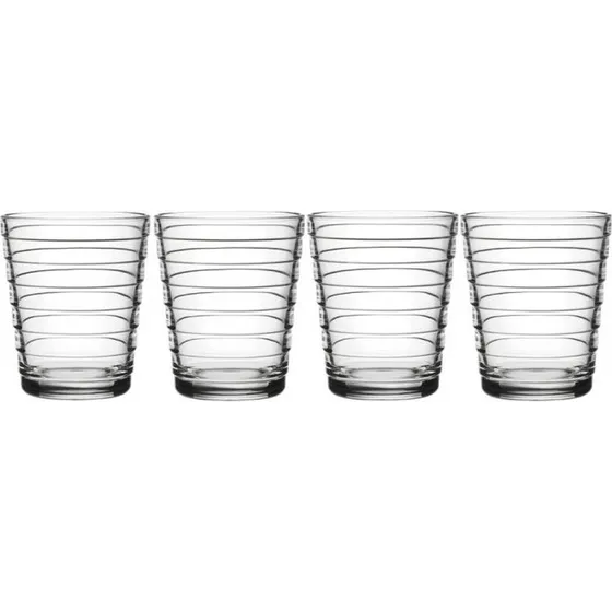 Iittala Aino Aalto Glas 22cl klar 4 Stck