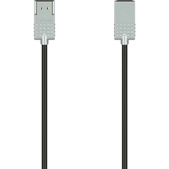 Hama Ultra-Slim HDMI-Kabel 4K 1m schwarz-silber