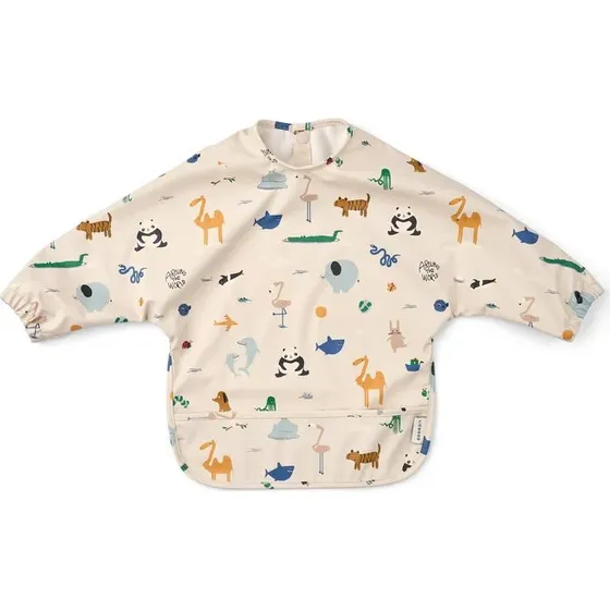 Liewood Merle Langarm-Lätzchen Sandy