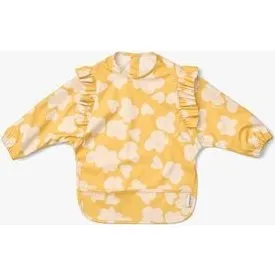 Liewood Merle Ruffle Cape Lätzchen, Flower/Lemon Gelb