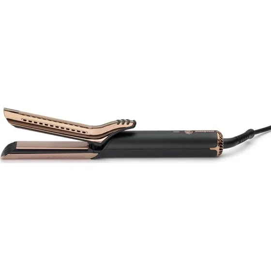 BaByliss C115E Lockenstab 38 mm Titan, Schwarz/Rosa-Gold