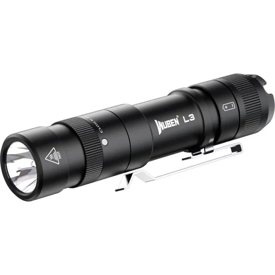 Wuben L3 Black Taschenlampe 3000 Lumen