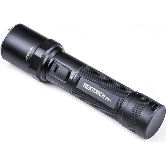 Nextorch P81 2600 Lumen taktische LED-Taschenlampe schwarz