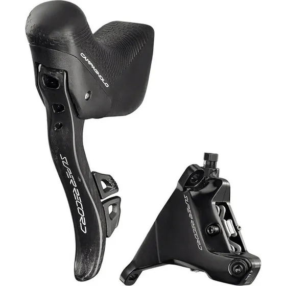 Campagnolo Super Record WRL 12s Ergopower Scheibenbremse schwarz