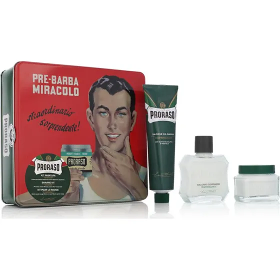 Proraso Rasierset Gino Refresh Eucalyptus (3-teilig)