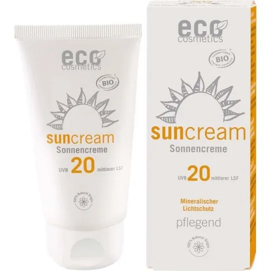 eco cosmetics Sonnencreme LSF 50+ leicht getönt 4x75ml