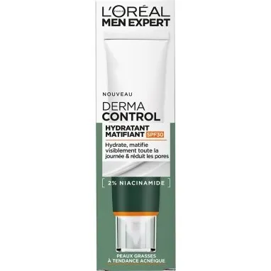 L'Oréal Paris Men Expert Derma Control Mattierende Feuchtigkeitscreme SPF30 40 ml