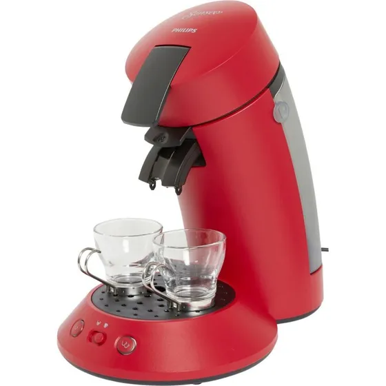 Philips Senseo Original Plus CSA210/91 Kaffeepadmaschine, Rot