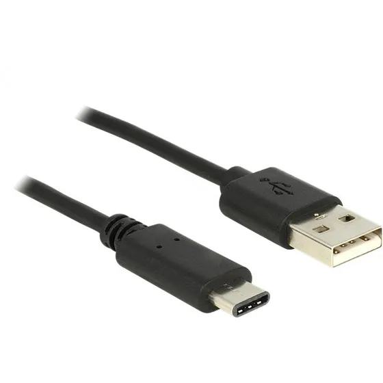 Delock USB-C auf USB-A 1m schwarz