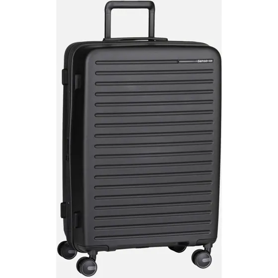 Samsonite RestackD Spinner 75 cm erweiterbar, Schwarz