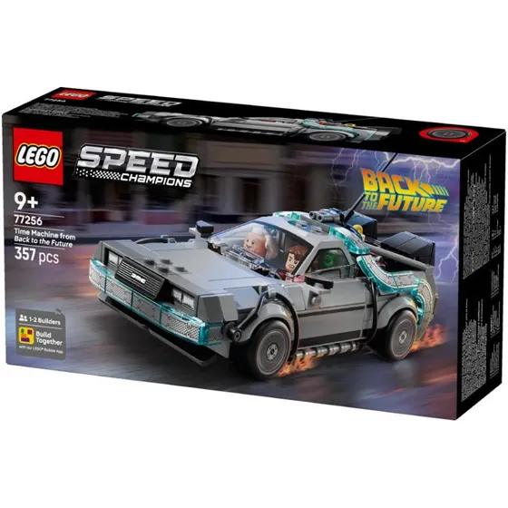 LEGO Speed Champions Zeitmaschine aus Zurck in die Zukunft (77256)