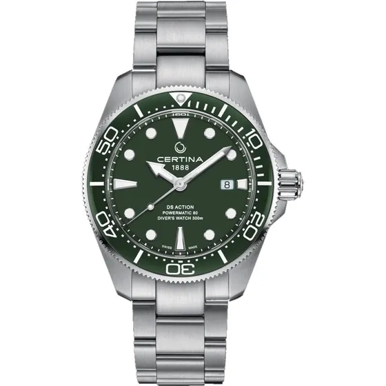 Certina DS Action Diver 43 mm Powermatic 80 Grau-Blau