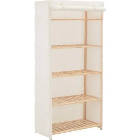 vidaXL Kleiderschrank Wei 79 x 40 x 170 cm