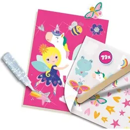SES Creative Feen-Abziehbilder mit Glitzer