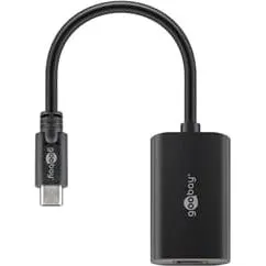 Goobay 38532 USB-C auf HDMI Adapter schwarz 0,2 m