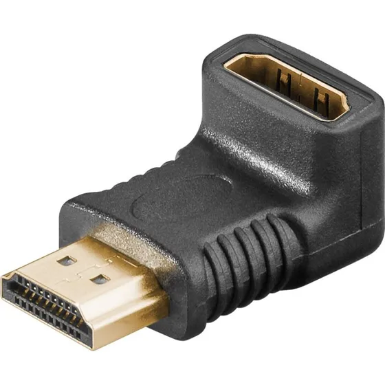 Goobay HDMI-Winkeladapter 270 vergoldet Typ A