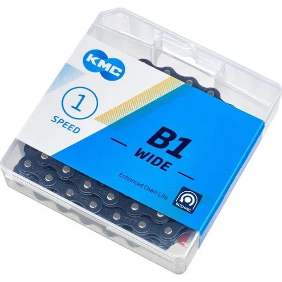 KMC B-1 Kette 112 Glieder 1G schwarz