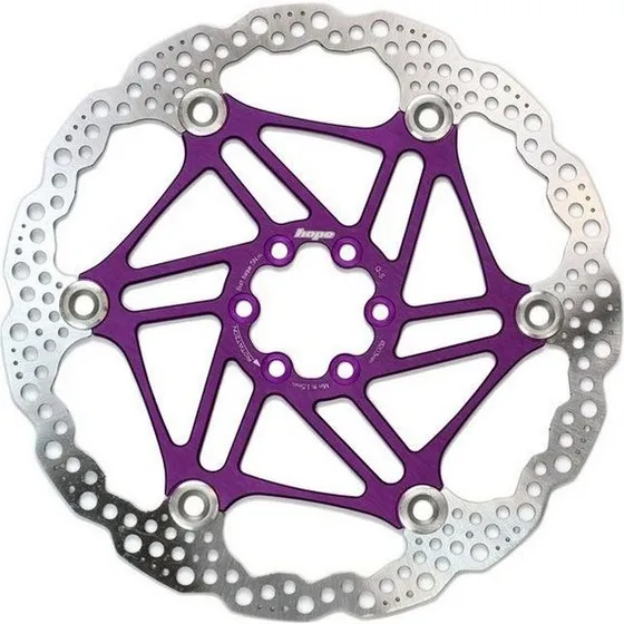 HOPE V4 Vented 6-Bolt Floating 203 mm Lila