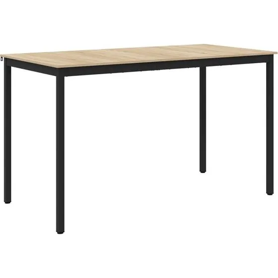 vidaXL Esstisch Holzwerkstoff 180x90x105 cm mit Metallbeinen