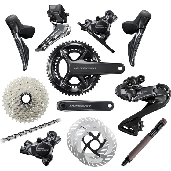 Shimano Ultegra Di2 R8100 2x12 Komplettgruppe