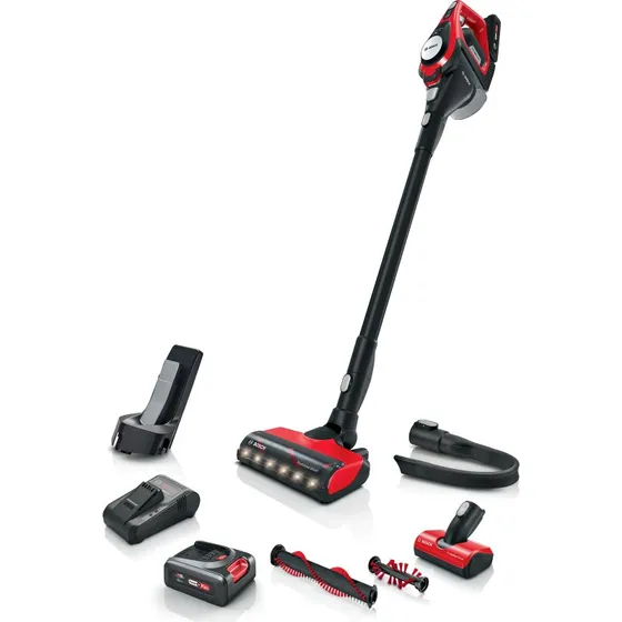 BOSCH Akku-Stielstaubsauger Unlimited 8 Gen2 ProAnimal BCS8224PET, rot