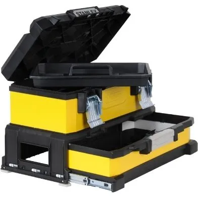 Stanley 1-95-829 Werkzeugbox Metall-Kunststoff mit Schublade, 20"