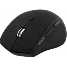 Deltaco Wireless-Maus 1600 DPI, 6 Tasten, USB-Nano-Empfänger, schwarz