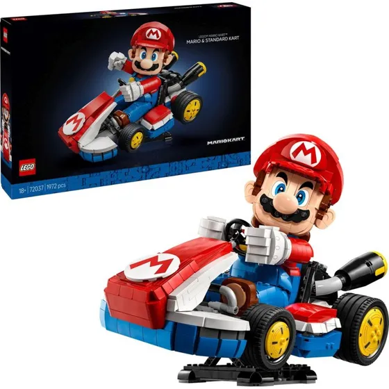 LEGO Super Mario™ Mario Kart: Mario & Standard‑Kart, 1972 Teile