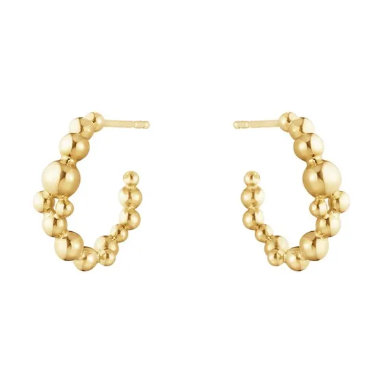 Georg Jensen Moonlight Grapes Hoops 18K Gold