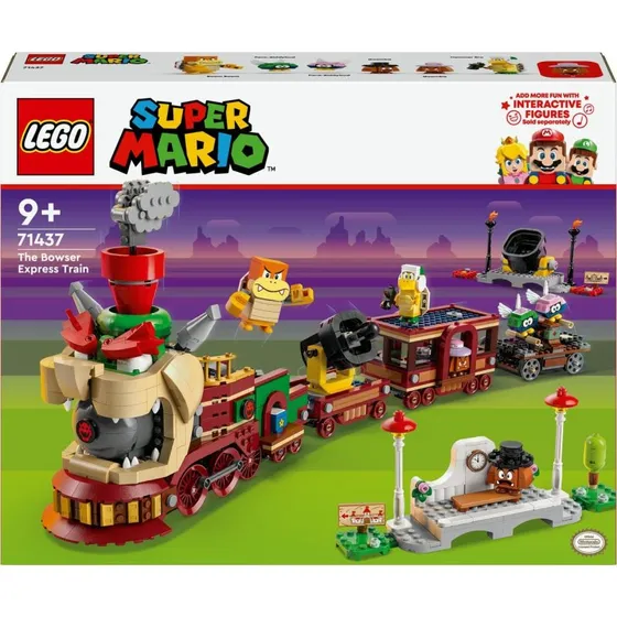 LEGO Super Mario 71437 Der Bowser-Schnellzug