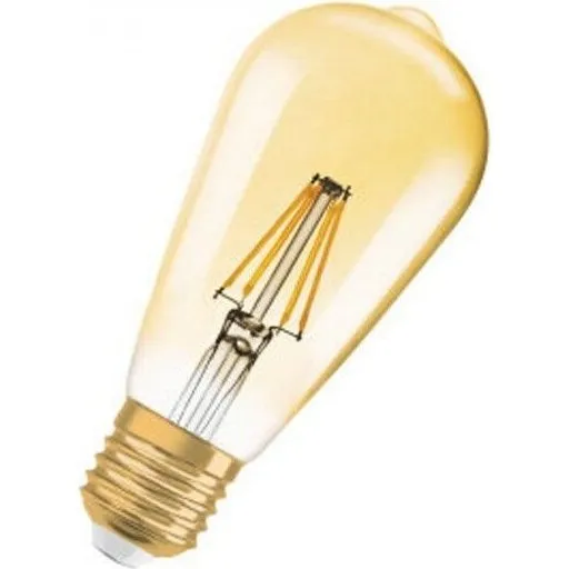 Osram Vintage 1906 LED Filament Gold 2,8 W/824 E27