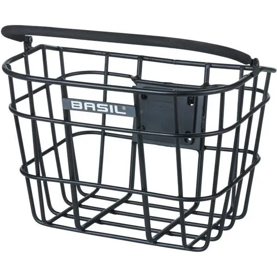 Basil Bremen Fahrradkorb KlickFix Lenkerbugel Alu Schwarz