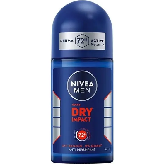NIVEA MEN Dry Impact Anti-Transpirant Roll-On 50 ml
