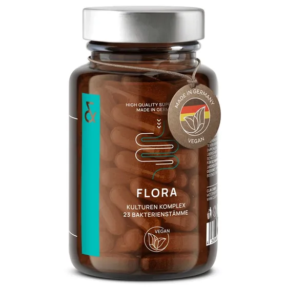 Clav N15 FLORA 23 Bakterienkulturen 60 Kapseln